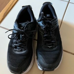 Hoka Bondi Black Womens
